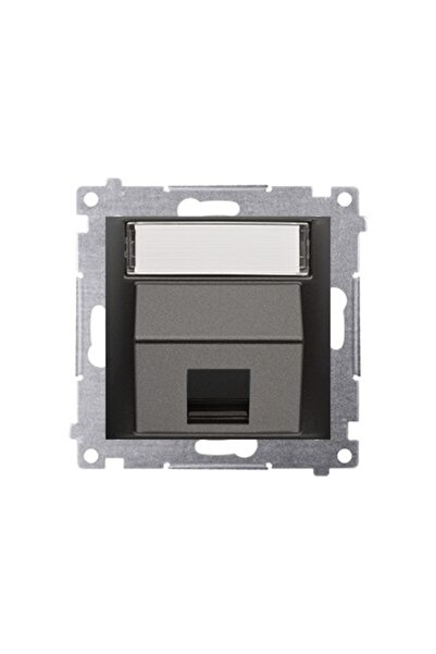 Other Capac priză de date Keystone negru mat Simon54