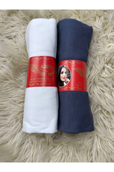 ALDAİR 2 bucăți șal din bumbac pieptănat simplu