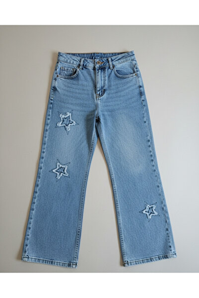 Sercino Kız Çocuk Tristar Pamuklu Kot Pantolon