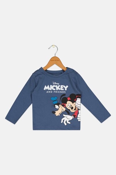 Sinsay x Disney Toddlers Boy Long Sleeve Graphic Print T-Shirt, Multicolor