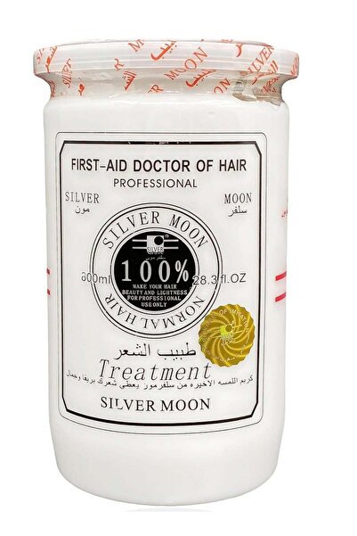 Silver مون للإسعافات الأولية، طبيب علاج الشعر، 800 مل