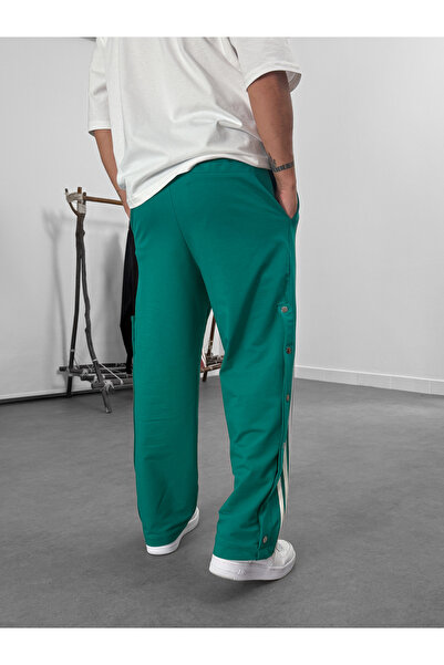 COCOPELLI Men's Side Stripe Baggy Pants Sweatpants