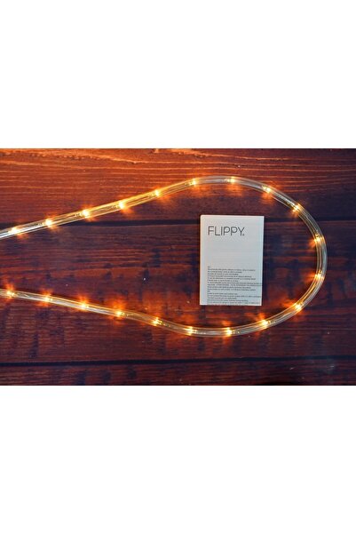 Flippy Christmas Installation, 64 m, 1536 LEDs, Luminous Tube, Warm White, Transformer, Sectionable, 220V,