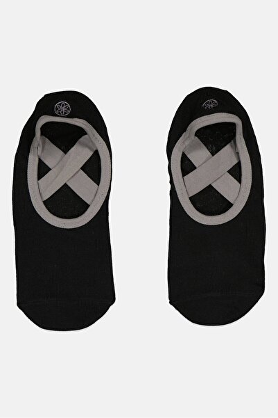 gaiam Women 1 Pair Textured Grippy Yoga Socks, Black