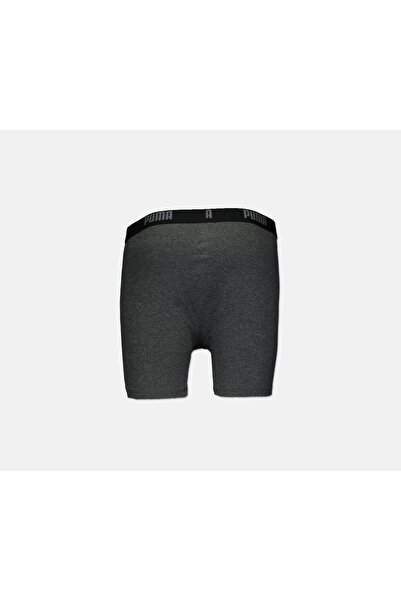 Puma بوكسر رجالي من القطن، 3 قطع، أخضر وأزرق داكن ورمادي