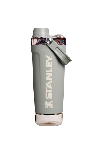 Stanley The Activate Shaker Bottle 20 oz | 591 ml Sporcu Shaker Termos - Sage...