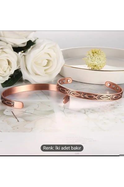 ORGANICYOU Dongguan 2 Pieces Copper Magnetic Unisex - Adjustable Opening Desi...