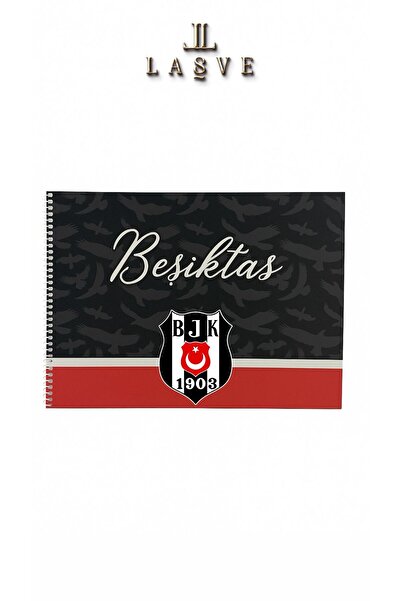 Beşiktaş Premium Licensed Picture Notebook 17*24 New Season 15 Sheets Cardboard Cover