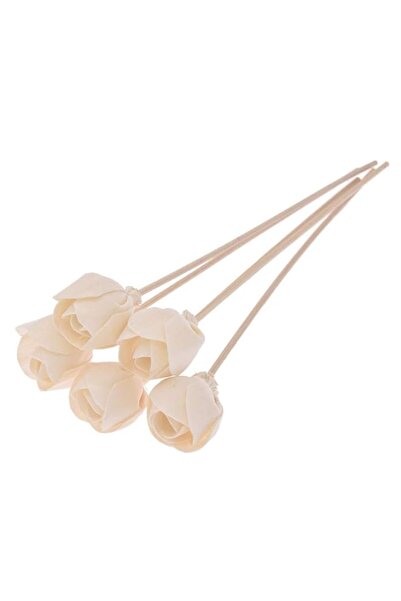 Generic Brand 5Pcs Diffuser Sticks Wood Rose Flower Rattan Reed Essential Oil...