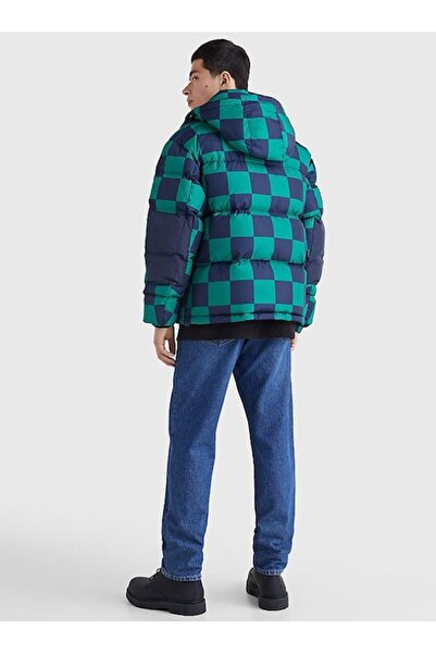 Tommy Jeans Men's Jacket, Tommy Jeans, Polyester, Green, L