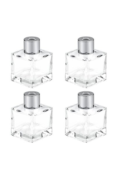 Generic Brand Fragrance Diffuser Empty Clear Bottles, 50ml Essential Fragranc...