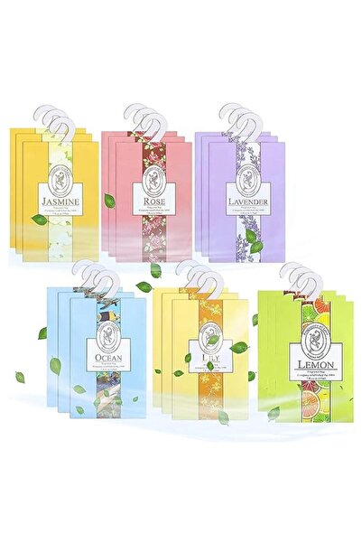 Generic Brand Natural Scented Sachets Bags 12Pcs Fragrance Sachet Bags Wardro...