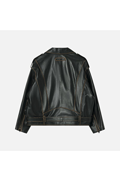 Dericlub WM231 Erkek Oversize Deri Mont