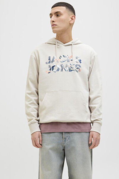 Jack & Jones jack jones Ανδρικό Φούτερ 12268128 Μπεζ