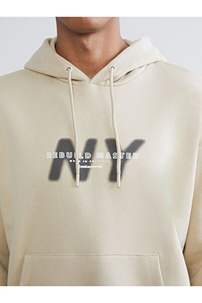 LC Waikiki Create Your Style from Uzg Store |   Long Sleeve Printed Men's Hoodie