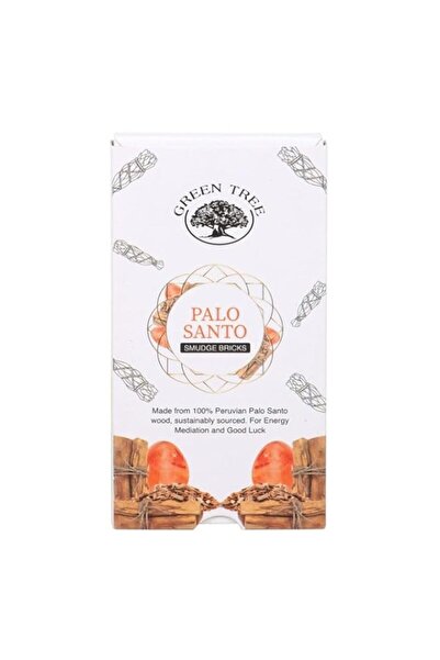 Generic Brand Green Tree Palo Santo Smudge Bricks, 100% Peruvian Wood, for En...