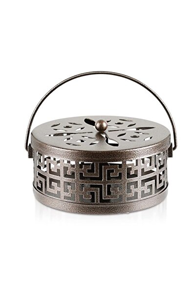 Generic Brand Metal Mosquito Coil Holder with Handle Portable Coil Incense Bu...