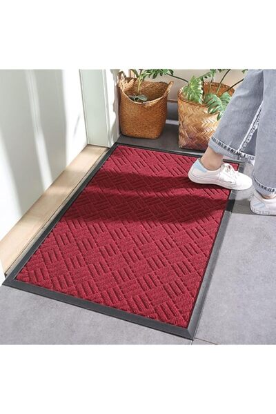 Generic KLEANE Front Door Mat Indoor Outdoor Doormat, Anti Slip Floor Door Mat Bathmat with Rubber Backing,