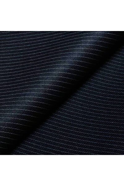 ASSAFWA قماش رجالي شتوي فاخر – لون كحلي مقلم