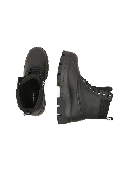 Calvin Klein Chunky Combat Chelsea Duck Siyah Erkek Botu YM0YM00492
