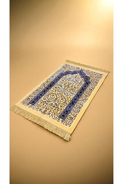 RAVZA HOMEE سجادة صلاة سميكة من مجموعة رافزا الذهبية