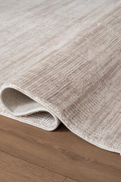 Karmen Halı İndigo ID011G Gri Modern Desen Akrilik İplik Tozu Az Pamuk Taban ...