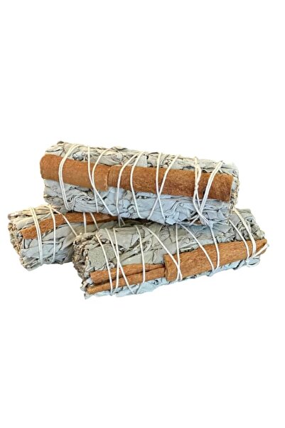 Generic Brand White Sage Smudge Sticks with Cinnamon, Bundle of 1, Ceremonial...