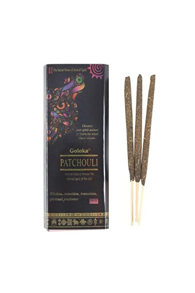 Generic أعواد بخور غولوكا باتشولي، مجموعة روح الحيوان، إرشاد روحي