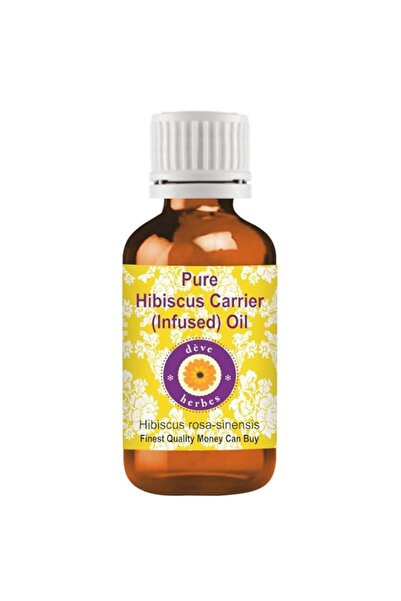Generic Brand Deve Herbes Pure Hibiscus Carrier (Infused) Oil (Hibiscus rosa-...