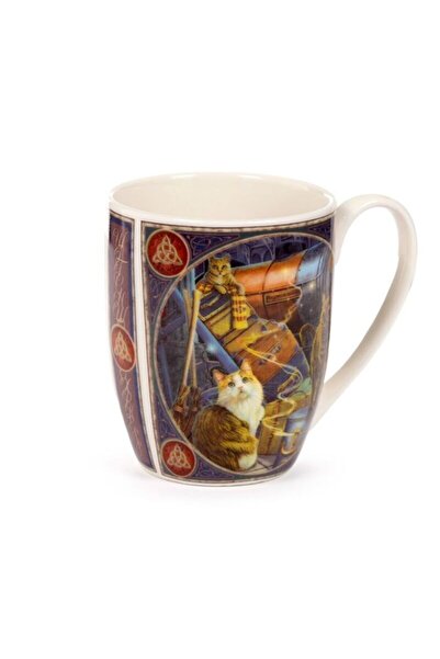 Puckator Porcelain mug, Lisa Parker license, Witchwood Express Cats, design w...