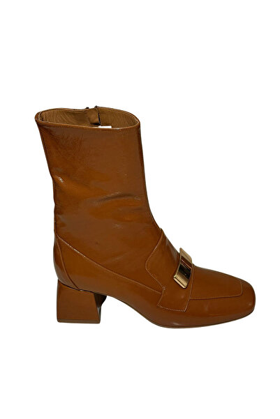 Sevda Şekerci Hakiki Deri Rugan Taba Bot