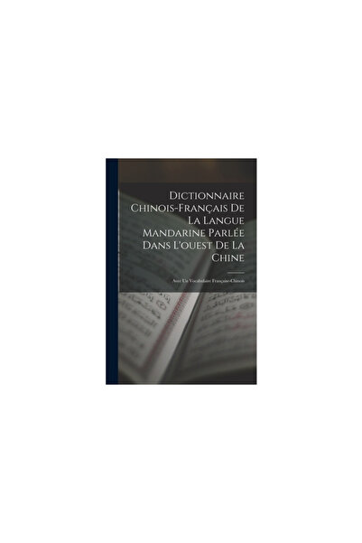 Legare Street Pr Dictionnaire Chinois-Fran