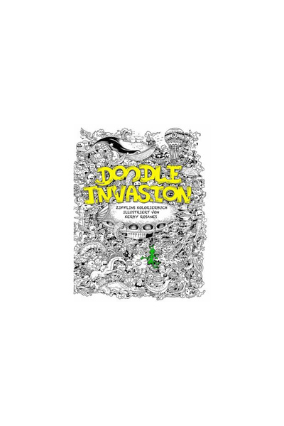 Praeger Frederick A Doodle Invasion: Zifflins Kolorierbuch