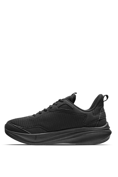 Lescon 25Nae00Sterm Street Runner 3 Men's Classic Sneaker Black