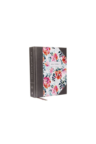 Nelsonword Pub Group KJV, Journal the Word Bible, Cloth Over Board, Pink Floral, Red Letter Edition, Comfort Print: Refle