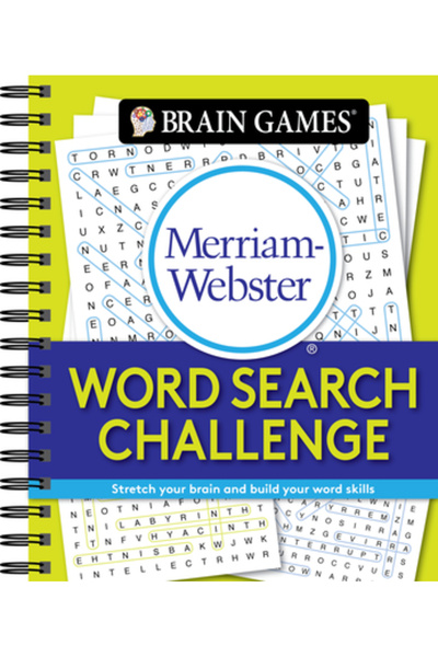 Pubn Intl Brain Games Merriam-Webster Puzzle Challenge