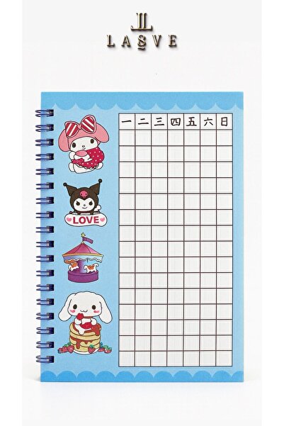 kuromi New Season Sticker Kawaii Kromi My Melodi Cinnamorol Sticker and Notebook Diary Agenda and Sticker