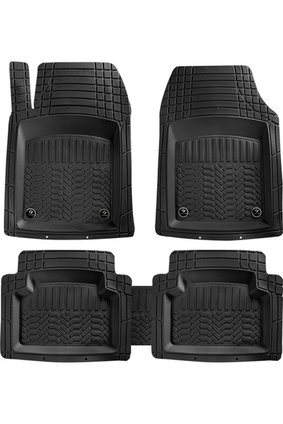 PROMATS CITROEN C5 AİRCROSS Uyumlu Oto Paspas 3D Profesyonel Siyah