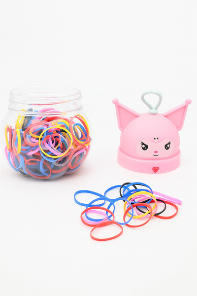 MakeWell Kuromi dizajnirane šarene gumene kutije Sa kopčom 50 komada gumene k...