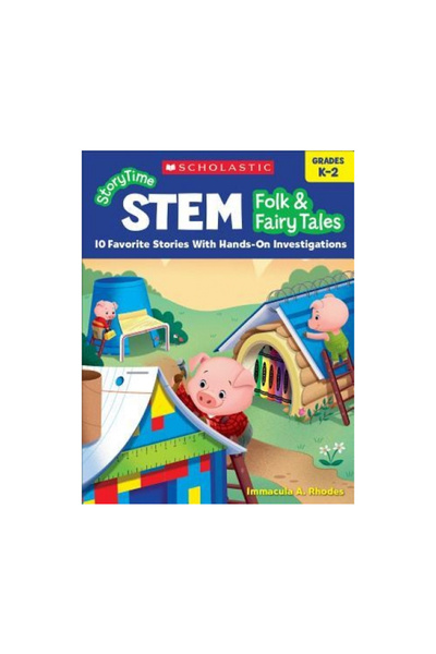 Scholastic Teaching Res Folk & Fairy Tales Storytime Stem
