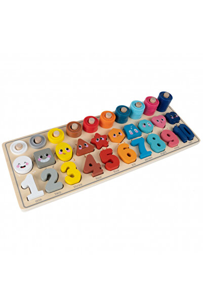 MalPlay Jucarie educativa pentru copii, Malplay, tip montessori din lemn 4 in...
