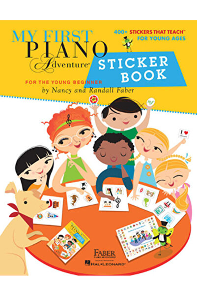 Faber Piano My First Piano Adventure Sticker Book