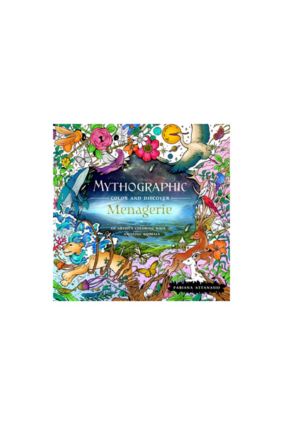 Castle Point Mythographic Color and Discover: Menagerie: An Artists' Coloring...