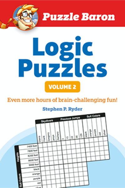 Hardpr Pub Puzzle Baron's Logic Puzzles, Volume 2
