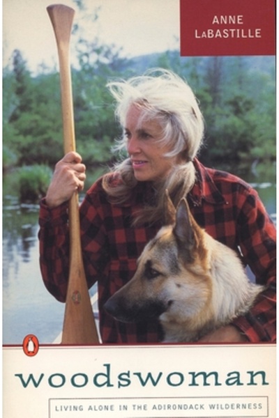 Penguin Books Woodswoman: Young Ecologist Meets Challenge Living Alone Adiron...