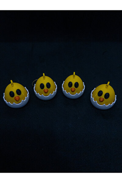 RENKLİ SOKAK سلسلة مفاتيح على شكل بطة كليكلي