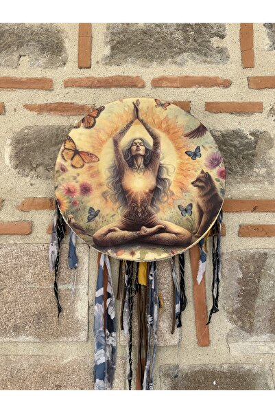 KAM Şaman davulu 27cm davulu kılıfı ve tokmağı ile birlikte