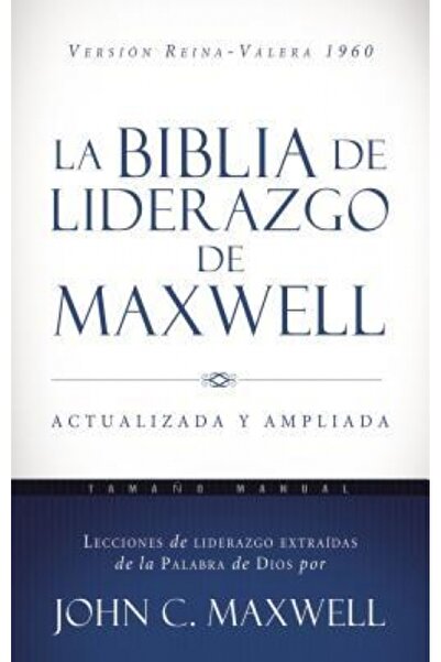 Grupo Nelson La Biblia de Liderazgo de Maxwell Rvr60- Tamano Manual