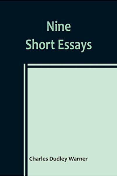 Alpha Ed Nine Short Essays