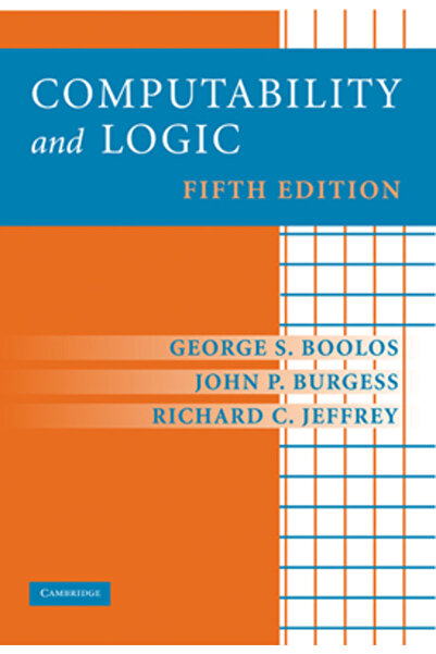 Cambridge Univ Pr Computability and Logic